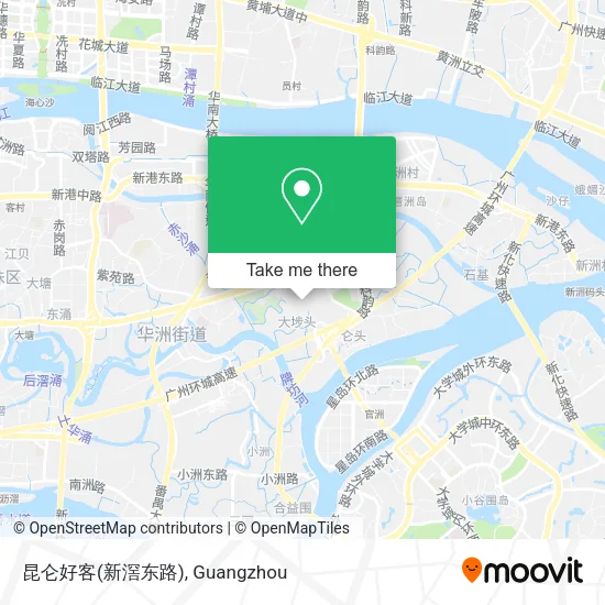 昆仑好客(新滘东路) map