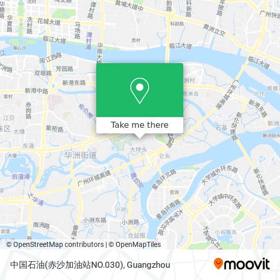 中国石油(赤沙加油站NO.030) map