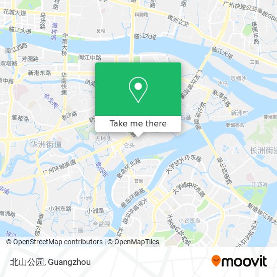 北山公园 map