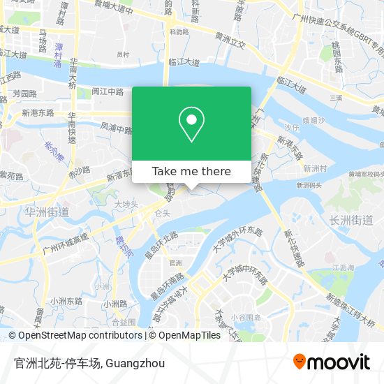 官洲北苑-停车场 map