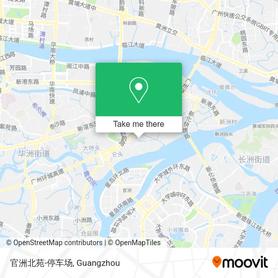 官洲北苑-停车场 map