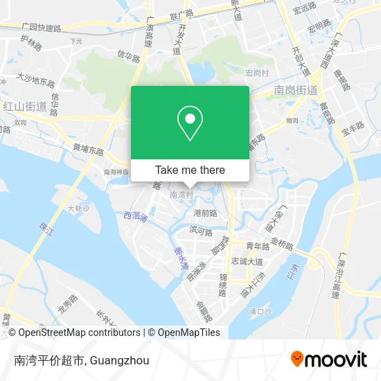 南湾平价超市 map
