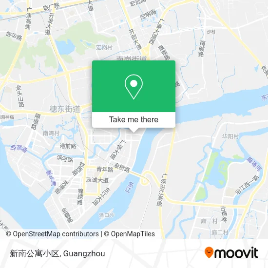 新南公寓小区 map
