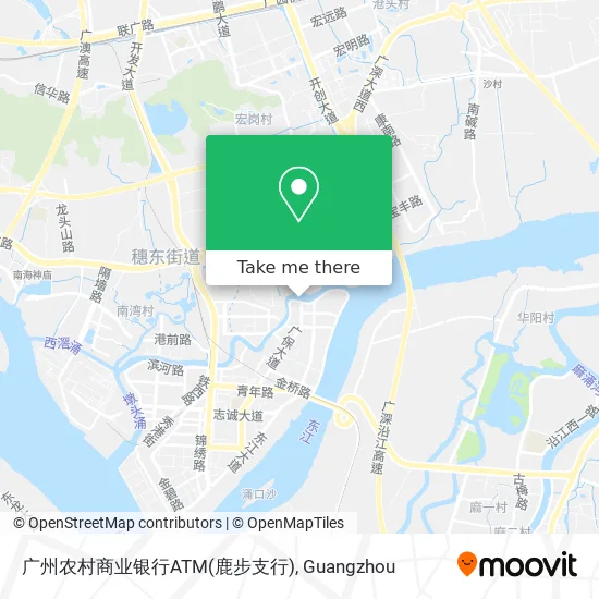 广州农村商业银行ATM(鹿步支行) map