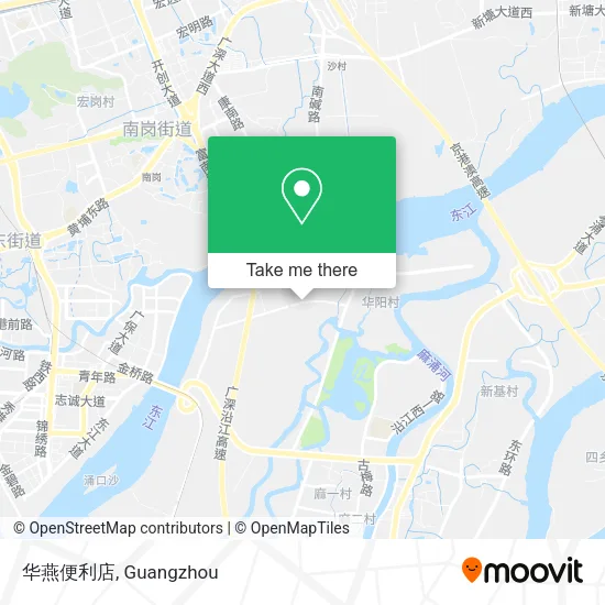 华燕便利店 map