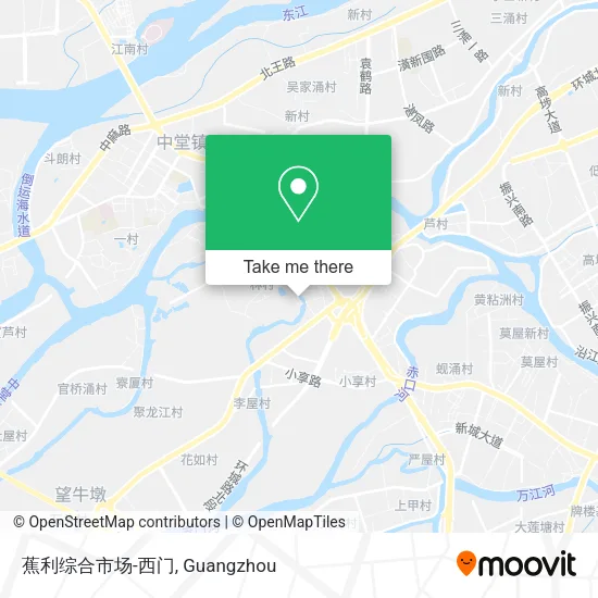 蕉利综合市场-西门 map