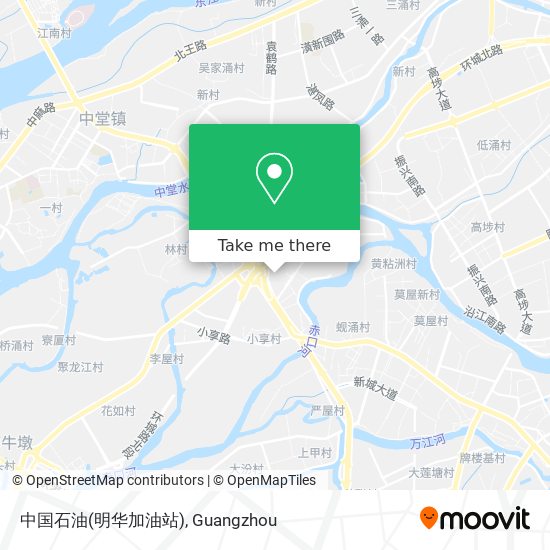 中国石油(明华加油站) map
