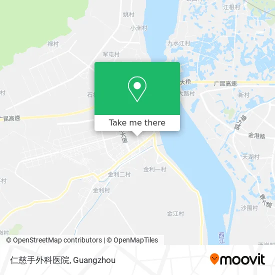 仁慈手外科医院 map