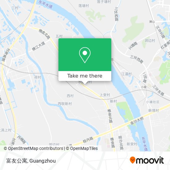 富友公寓 map