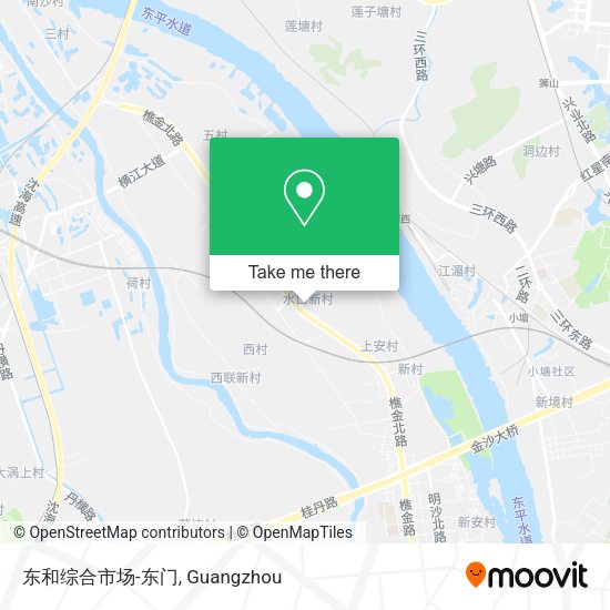 东和综合市场-东门 map
