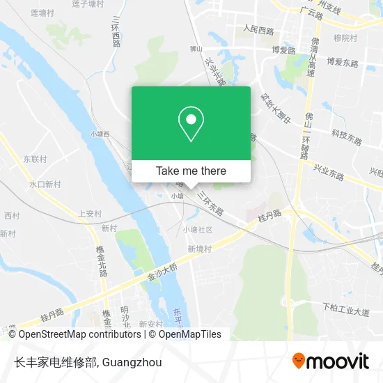 长丰家电维修部 map