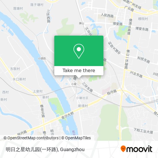 明日之星幼儿园(一环路) map