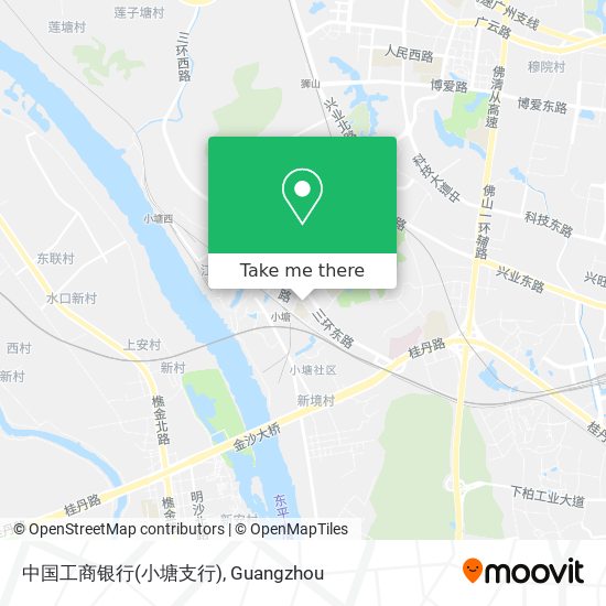 中国工商银行(小塘支行) map