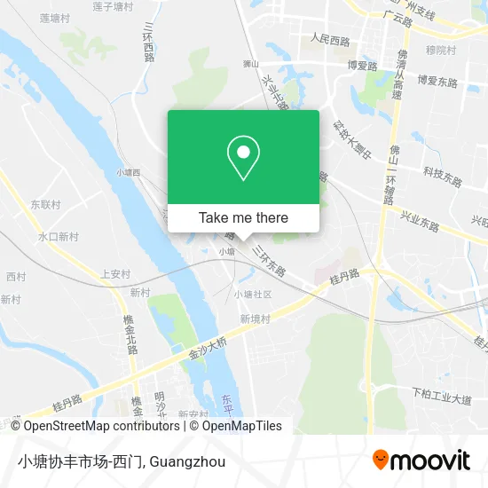 小塘协丰市场-西门 map
