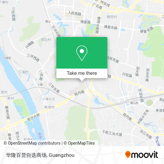 华隆百货自选商场 map