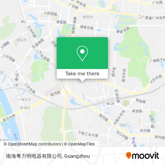 南海粤力明电器有限公司 map