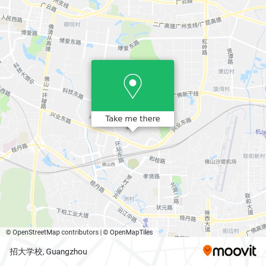 招大学校 map