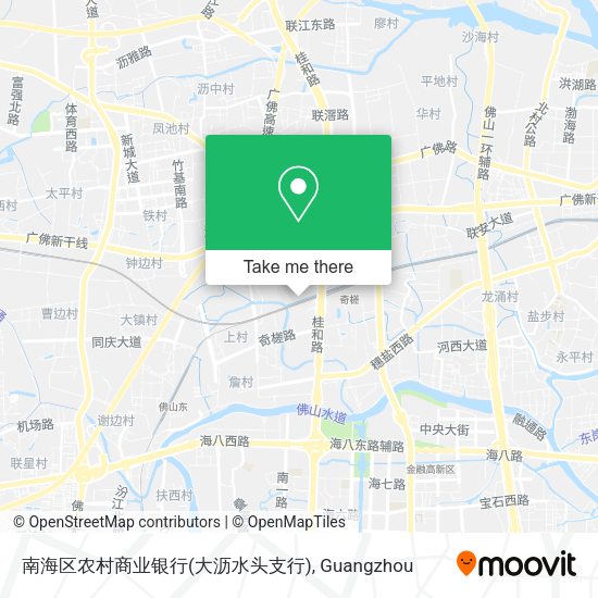 南海区农村商业银行(大沥水头支行) map