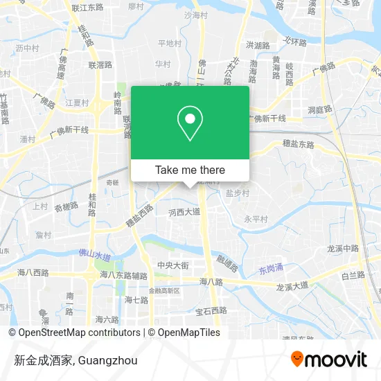 新金成酒家 map