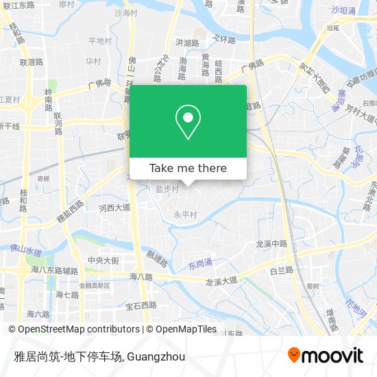雅居尚筑-地下停车场 map