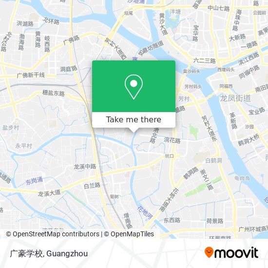 广豪学校 map
