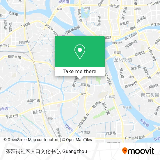 茶滘街社区人口文化中心 map
