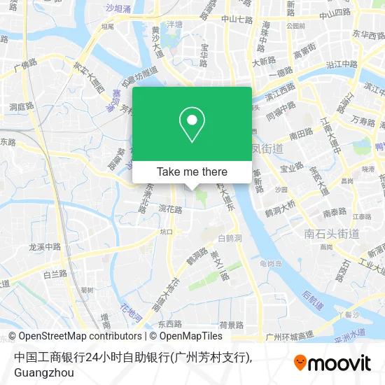 中国工商银行24小时自助银行(广州芳村支行) map