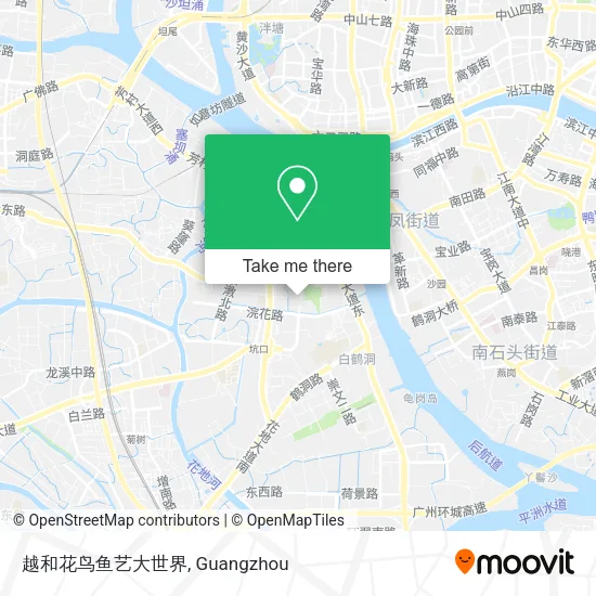 越和花鸟鱼艺大世界 map