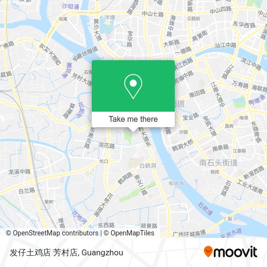 发仔土鸡店 芳村店 map