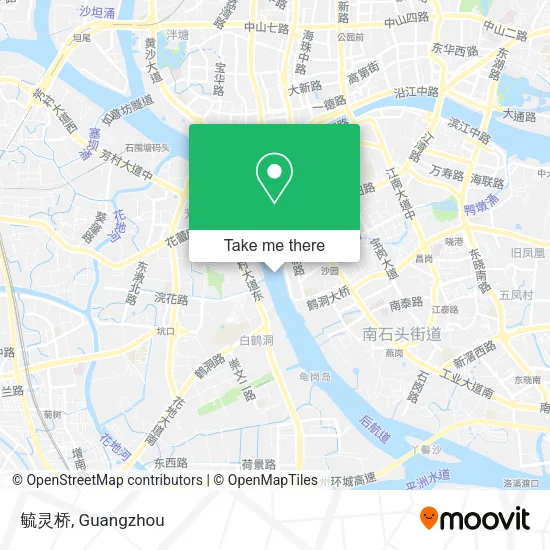 毓灵桥 map