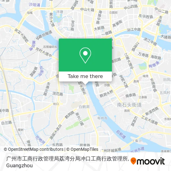 广州市工商行政管理局荔湾分局冲口工商行政管理所 map