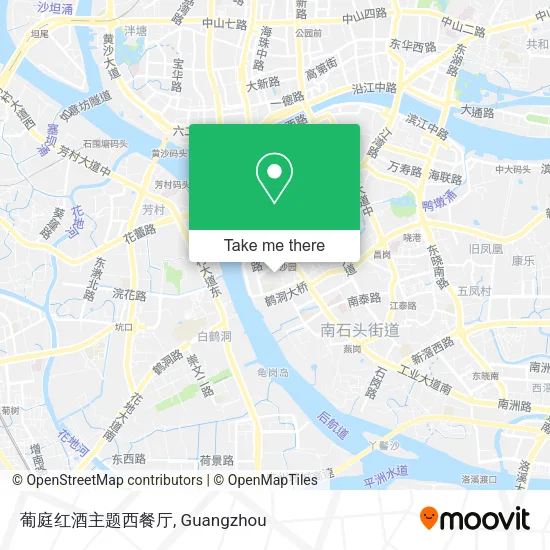 葡庭红酒主题西餐厅 map