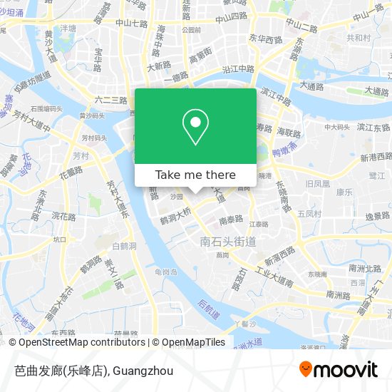 芭曲发廊(乐峰店) map