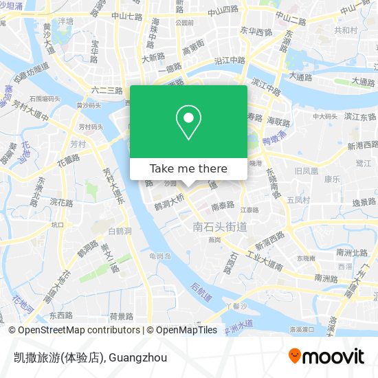 凯撒旅游(体验店) map