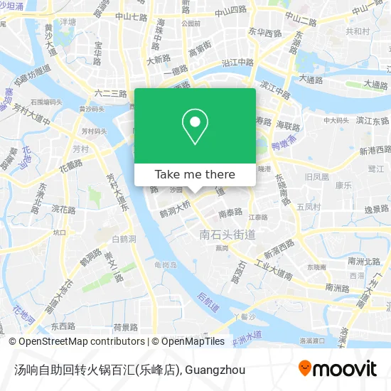 汤响自助回转火锅百汇(乐峰店) map