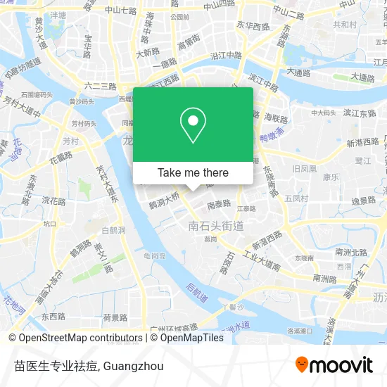 苗医生专业祛痘 map