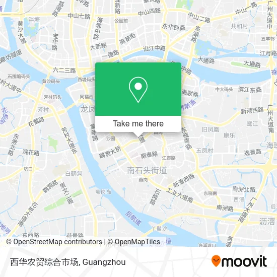 西华农贸综合市场 map