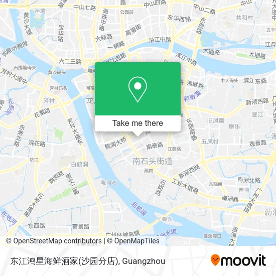 东江鸿星海鲜酒家(沙园分店) map