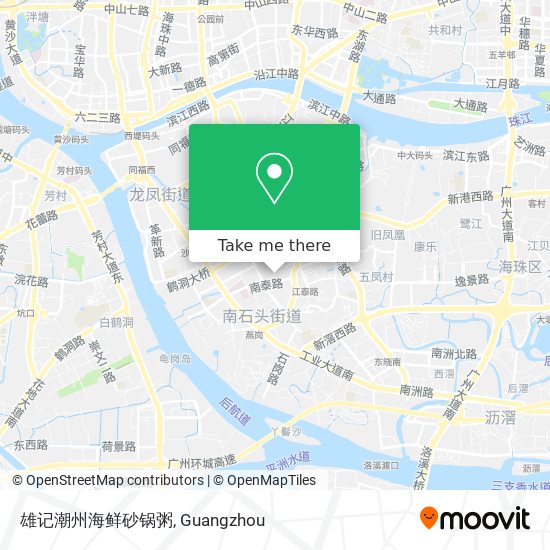 雄记潮州海鲜砂锅粥 map