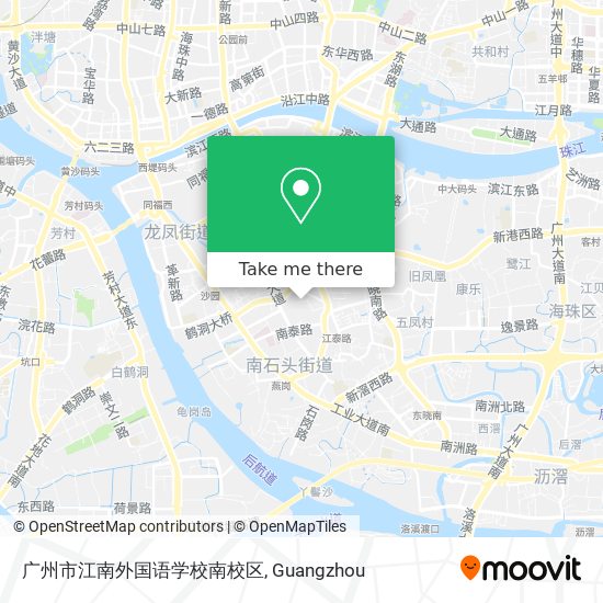 广州市江南外国语学校南校区 map