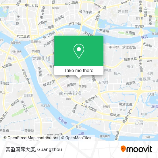 富盈国际大厦 map