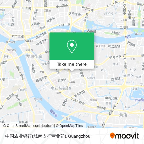 中国农业银行(城南支行营业部) map