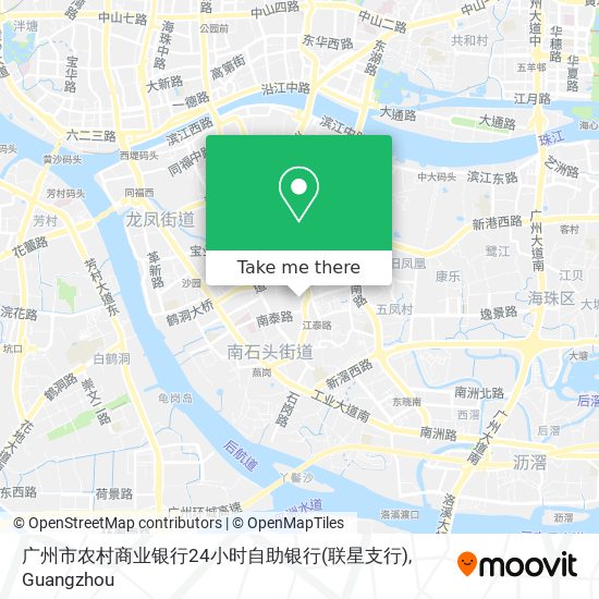 广州市农村商业银行24小时自助银行(联星支行) map