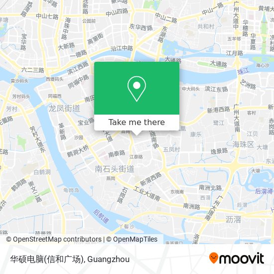 华硕电脑(信和广场) map
