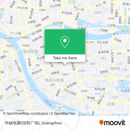 华硕电脑(信和广场) map