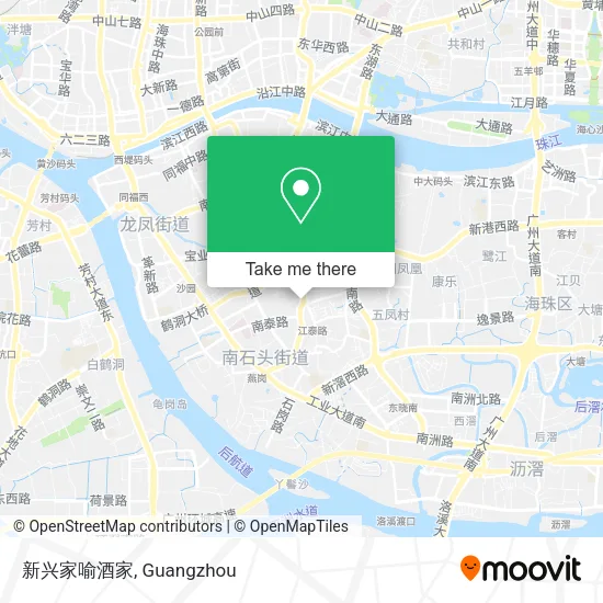 新兴家喻酒家 map