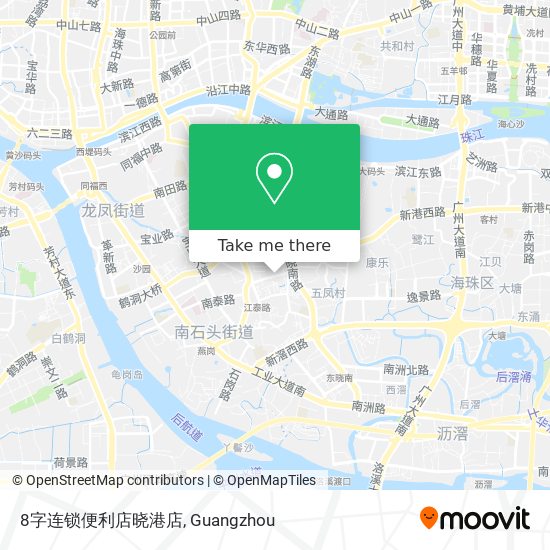 8字连锁便利店晓港店 map