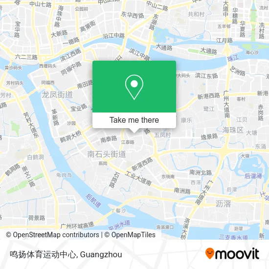 鸣扬体育运动中心 map