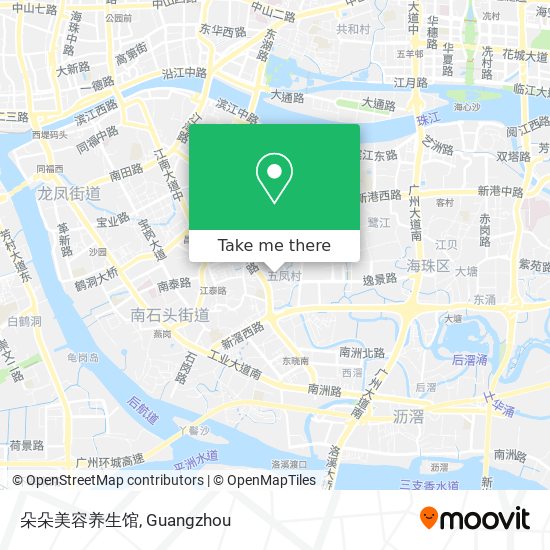 朵朵美容养生馆 map