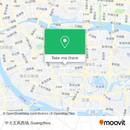中大五凤西场 map